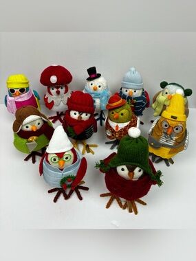 Featherly Friends Target Wondershop Set of 11 Birds - 2017, 2023 & 2024